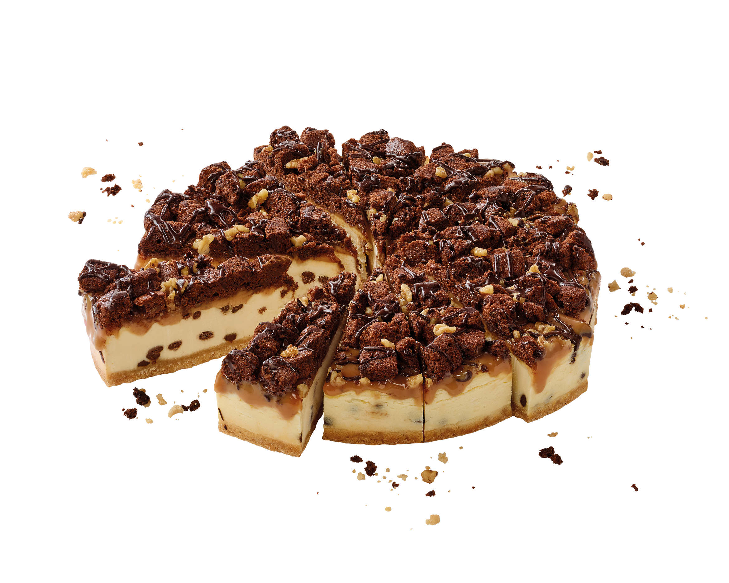 Caramel Brownie Cheesecake Supreme